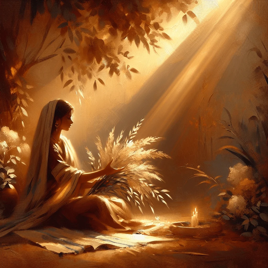Woman embracing herself with calm expression, illustrating difference between self-love and selfishness