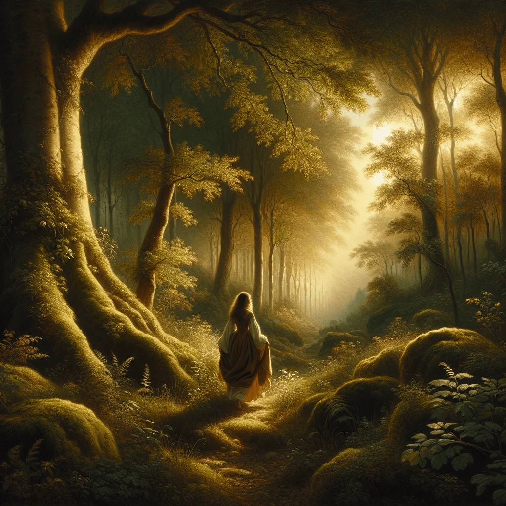 Person meditating at sunrise during spiritual awakening
