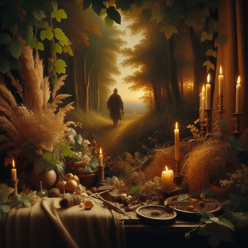 Person walking down a forest trail symbolizing personal healing journey