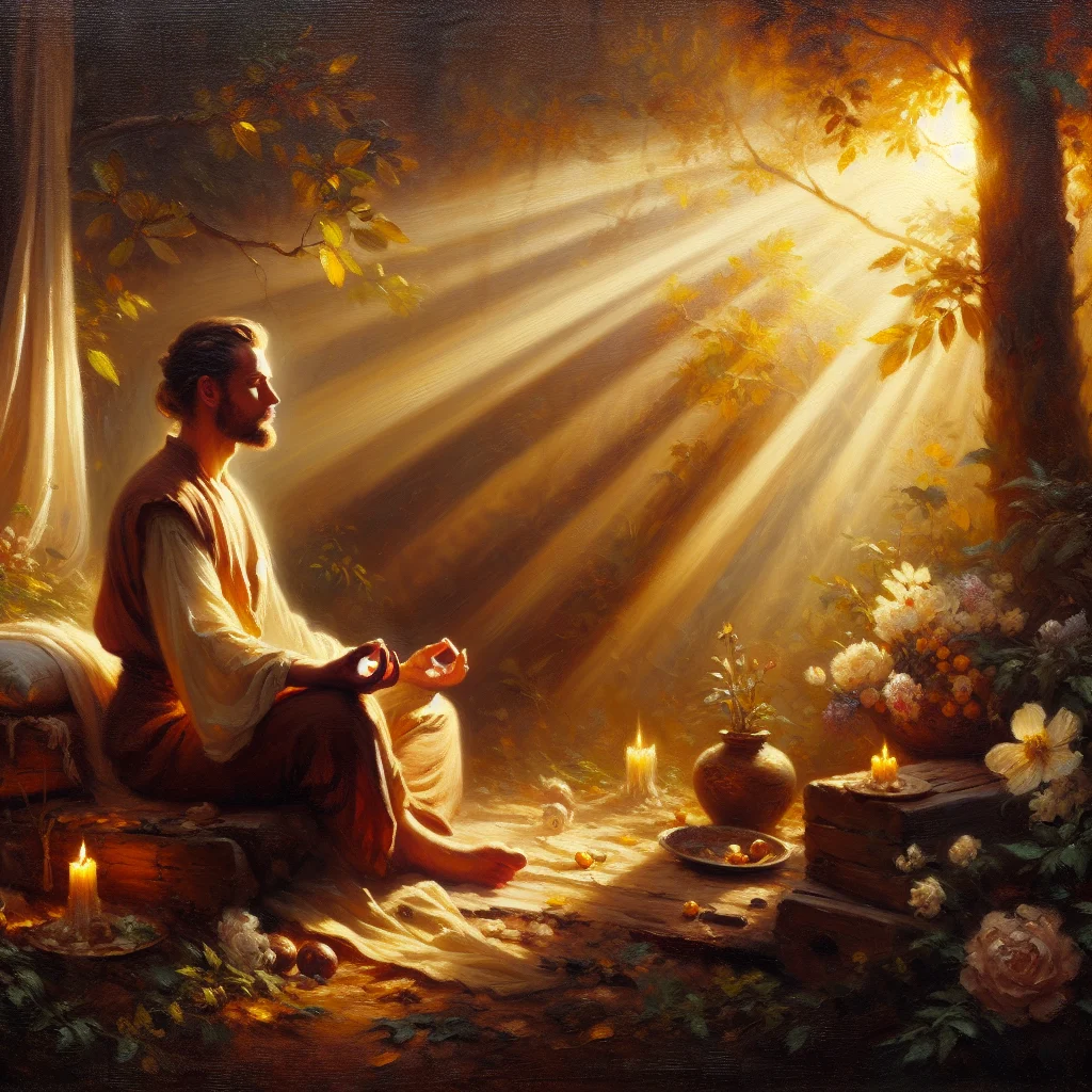 peaceful forest symbolizing second spiritual awakening