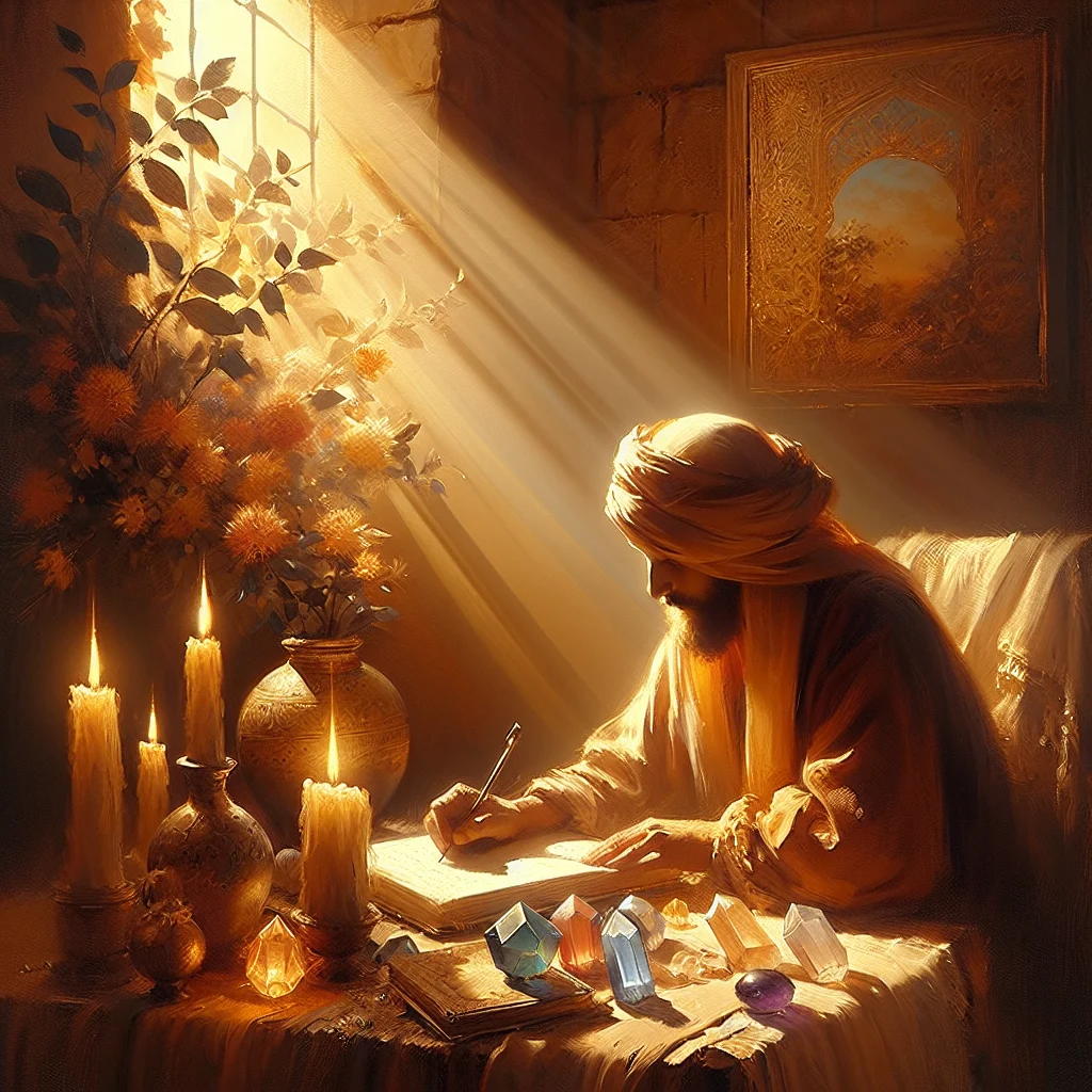 Modern practice of using the law of attraction through journaling and meditation