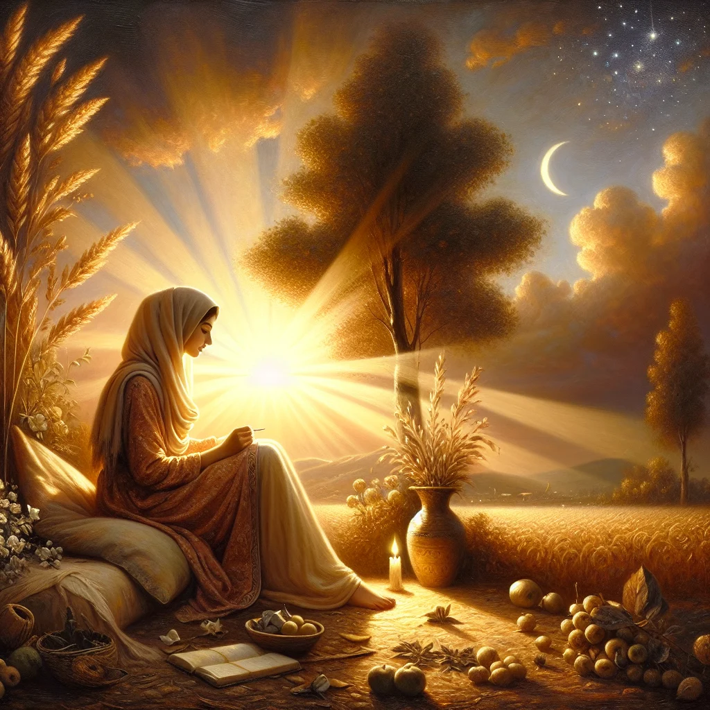 Woman setting intentions under the new moon, best moon phase for manifesting