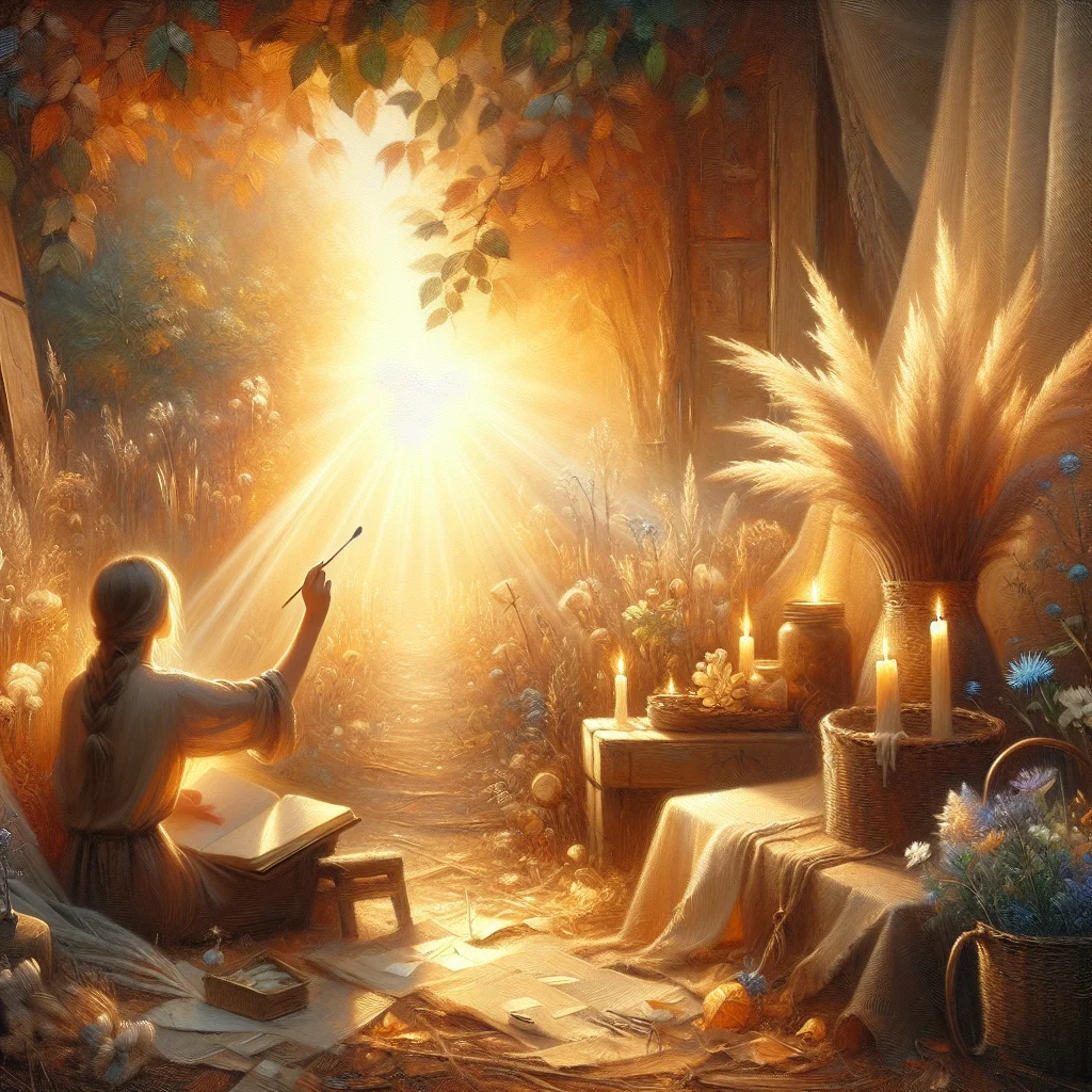 Person meditates in forest, symbolizing reflection on losing spiritual awakening