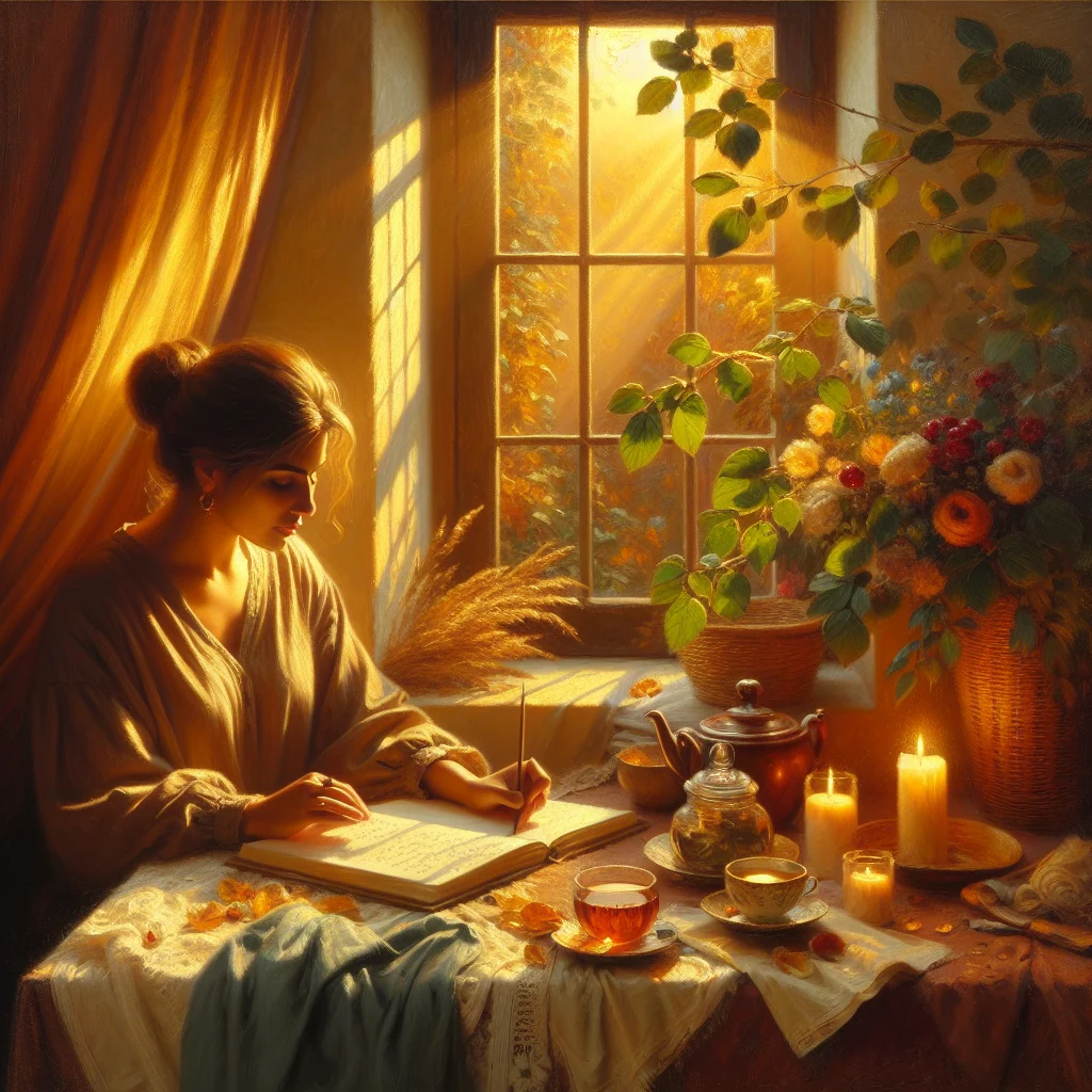 gratitude study in practice with mindful journaling and reflection