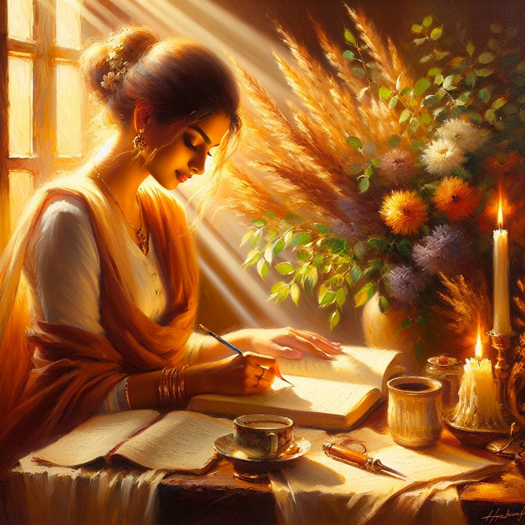 Journal topics used during a peaceful morning reflection with coffee and notebook