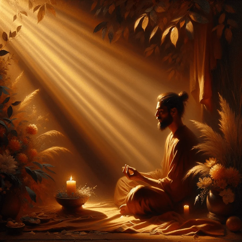 Person practicing emotional healing prayer based on praying medic method