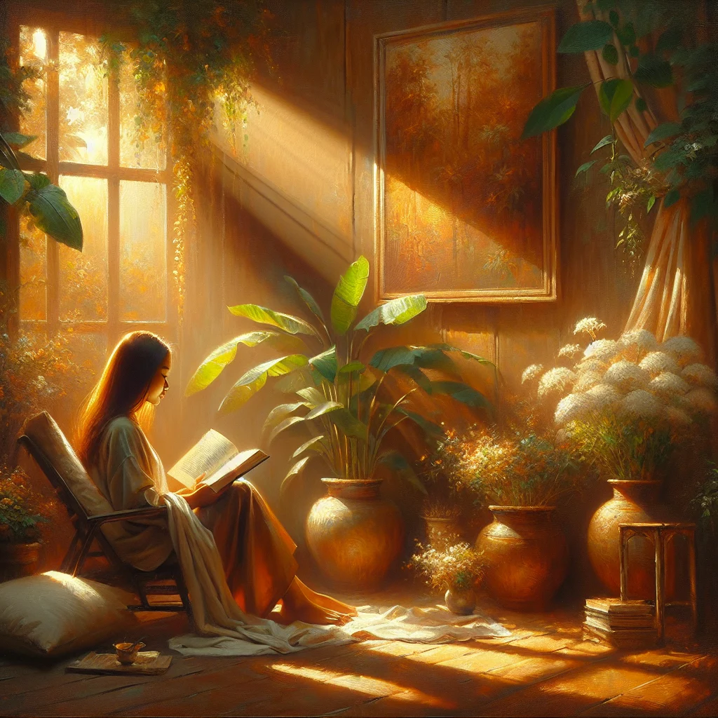 person-reading-meditation-book-peaceful-setting