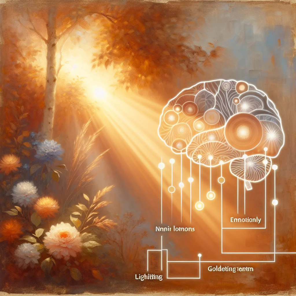 Visualization of neural connections activated through gratitude and positive psychology practices
