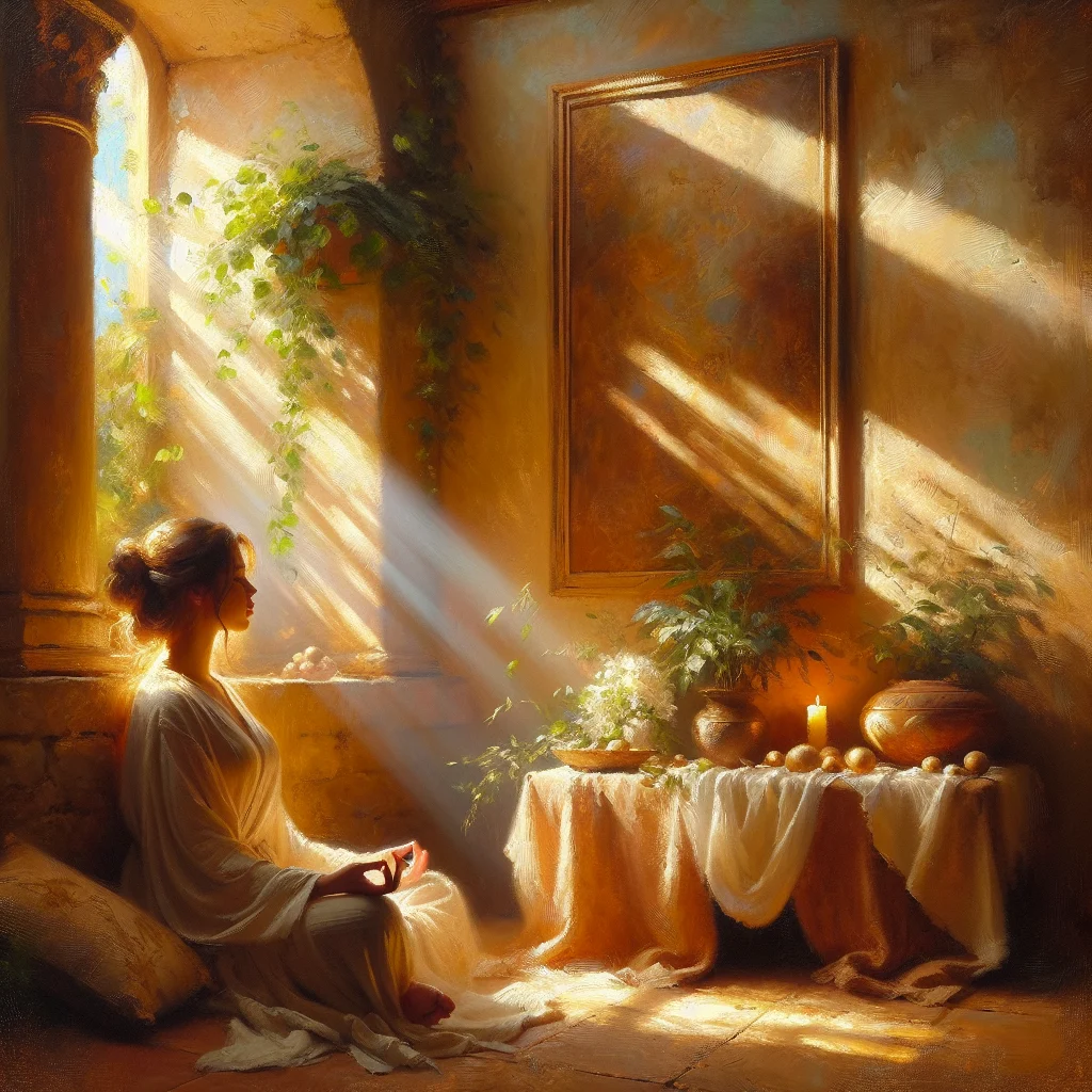 burnout-recovery-therapy-session Person in a peaceful burnout recovery clinic participating in a therapeutic session focused on stress reduction and healing