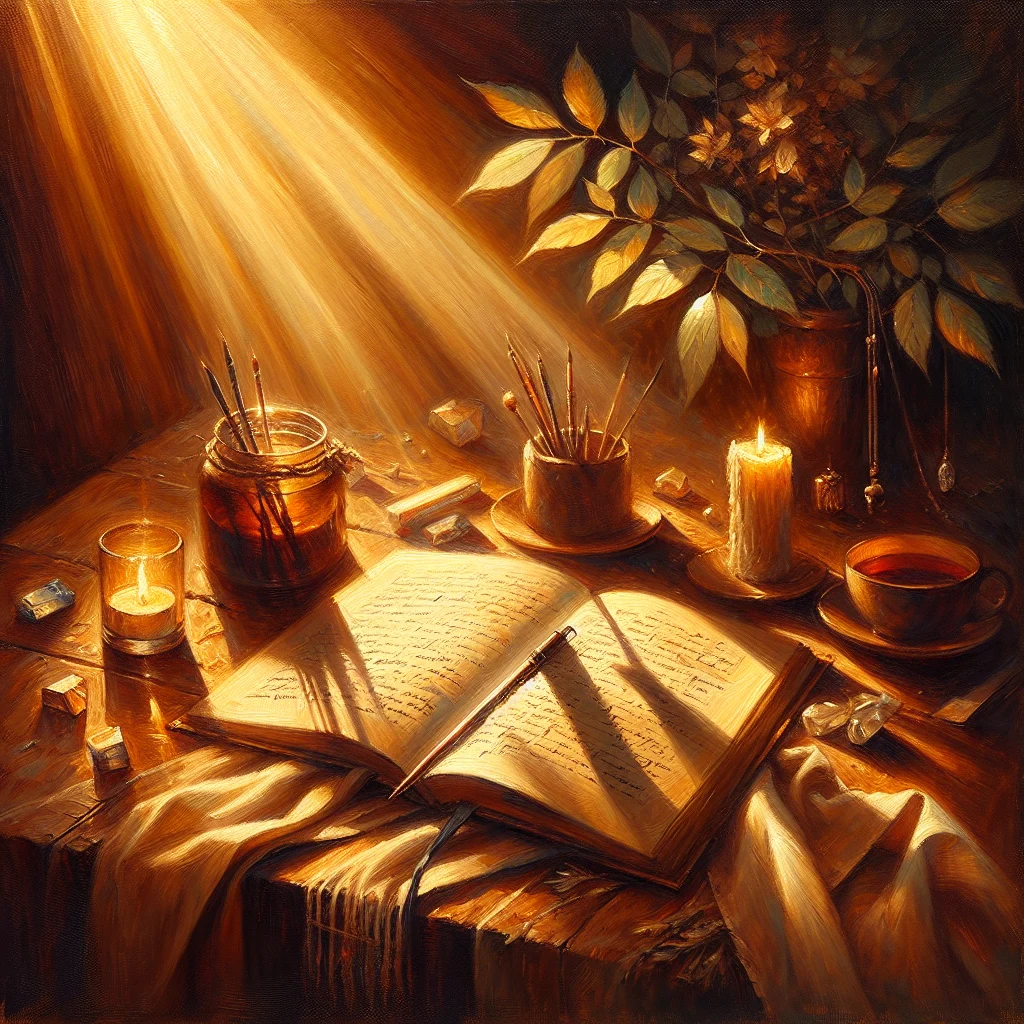 emotional-healing-journey-with-supportive-quotes Journal with healing emotional wounds quotes and peaceful background