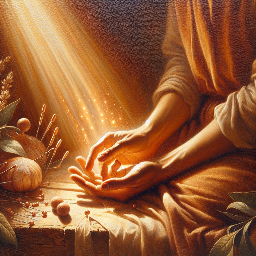 emotional-release-through-breathwork-session Close-up of hands placed on heart during breathwork practice showing neo emotional healing technique for emotional release