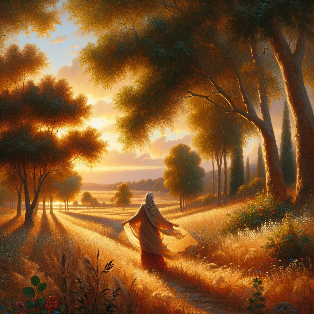 Person on a healing journey surrounded by nature experiencing emotional wellness