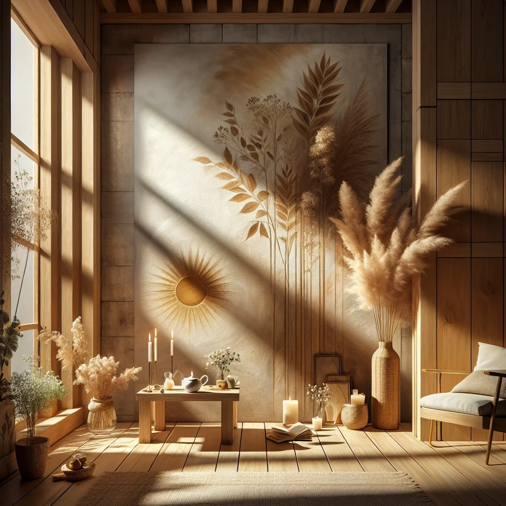 meraviglia-slow-living-home-environment Tranquil home interior designed for meraviglia slow living with natural elements and peaceful atmosphere