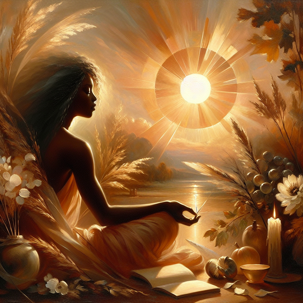 Individual experiencing personal transformation through mindfulness and coaching practices in a serene environment