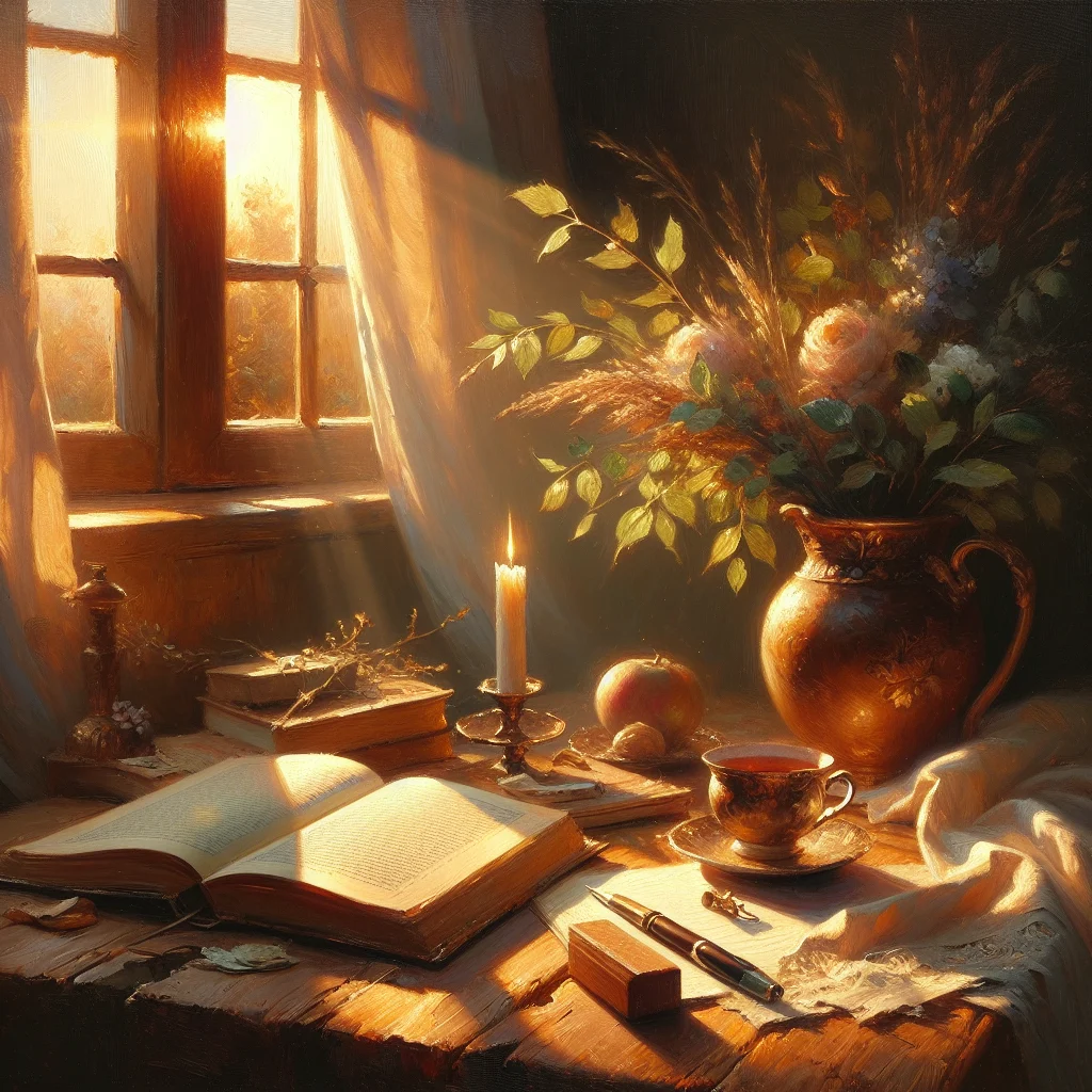 person-reading-big-book-peacefully Person reading the AA Big Book in a quiet, peaceful setting with natural lighting