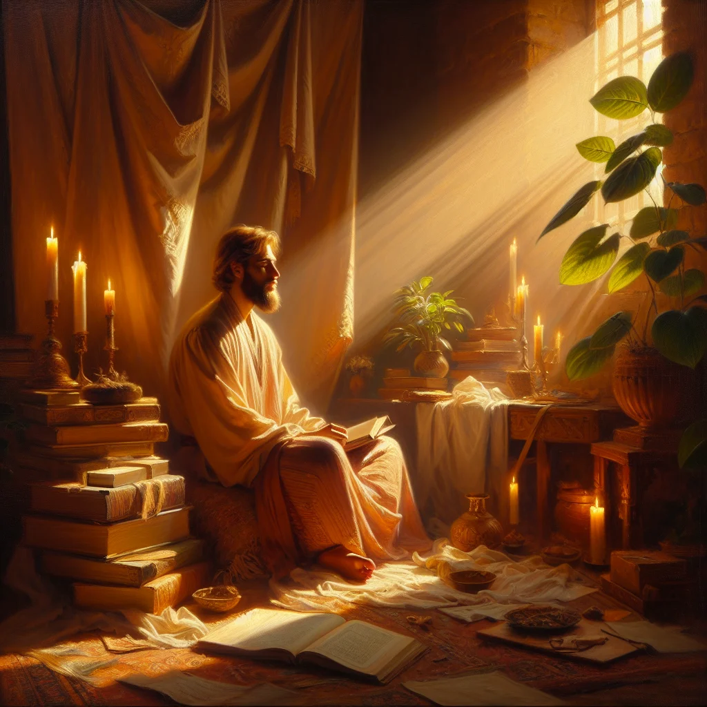 personal-development-journey-transformation Person engaged in best personal development activities including reading, journaling and meditation in a peaceful environment