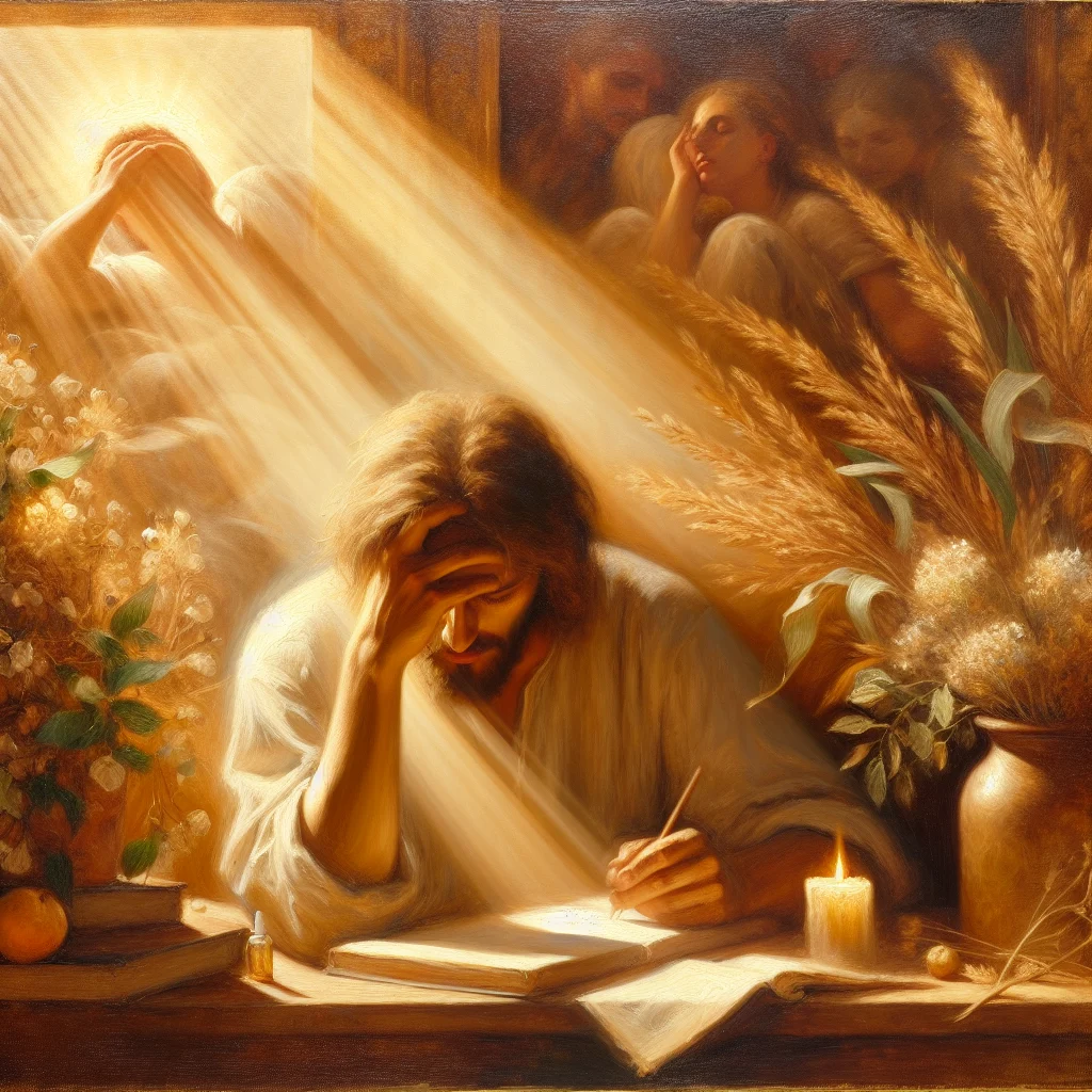 recognizing-burnout-symptoms-early Person experiencing burnout symptoms while working at desk with head in hands