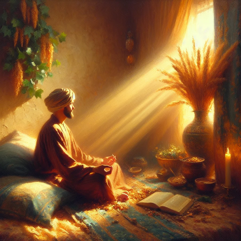 self-care-morning-routine-practice Person practicing self-care morning routine including meditation and journaling