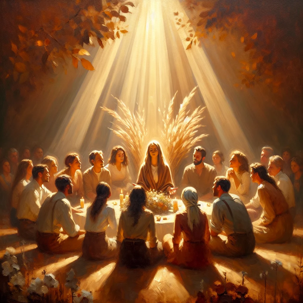 support-group-sharing-emotional-experiences Diverse group of people sitting in a circle sharing and supporting each other in their emotional journey