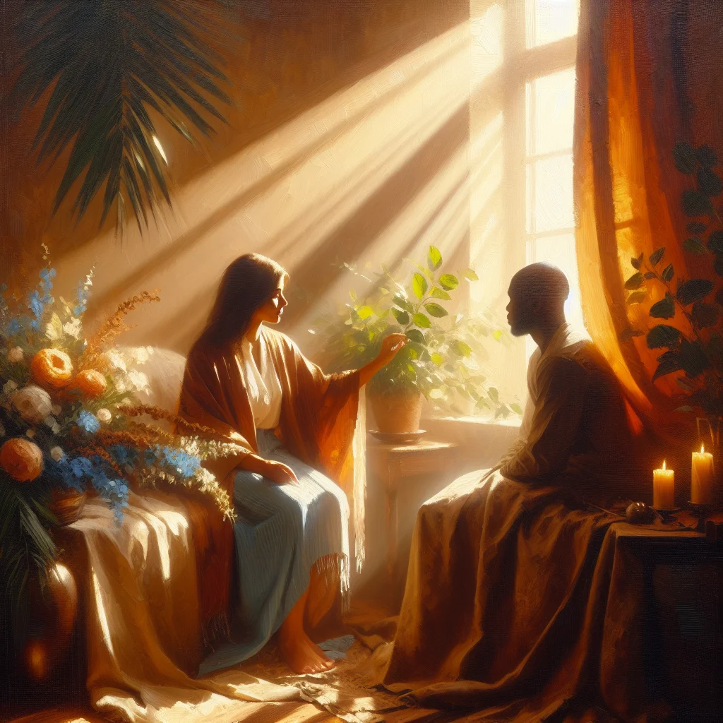 supportive-therapy-session-emotional-wellness Therapist and client in a comfortable setting discussing emotional eating recovery and wellness strategies