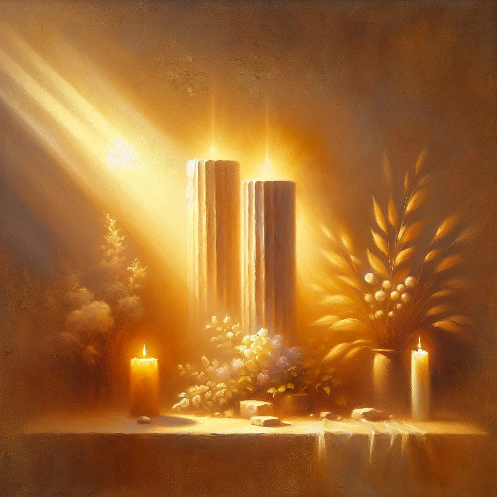 Visual representation of the three pillars of mindfulness showing attention, awareness, and acceptance as supporting structures