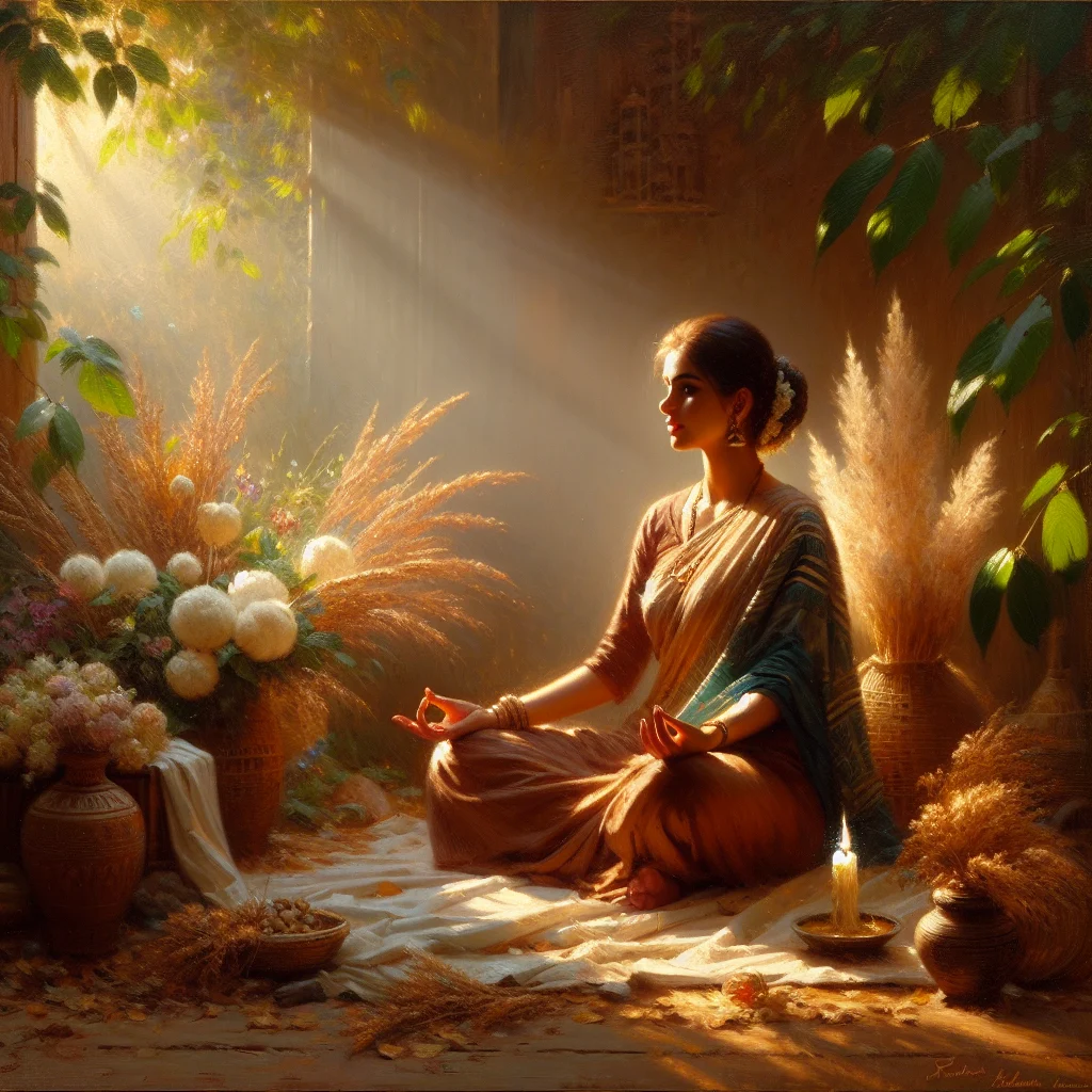 Woman sitting peacefully in nature beginning her healing journey after surviving an abusive marriage