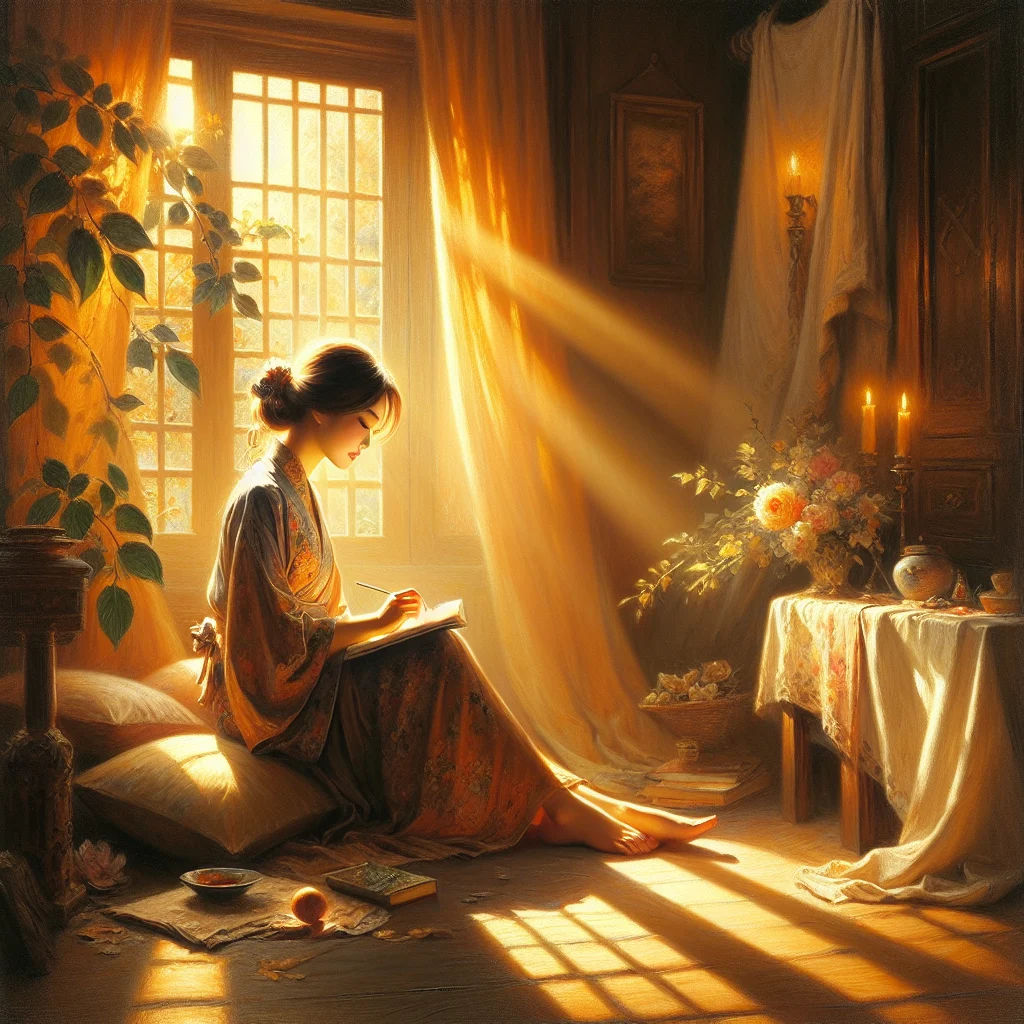 woman-journaling-self-reflection Woman engaged in self-reflection journaling exercise with life coach guidance