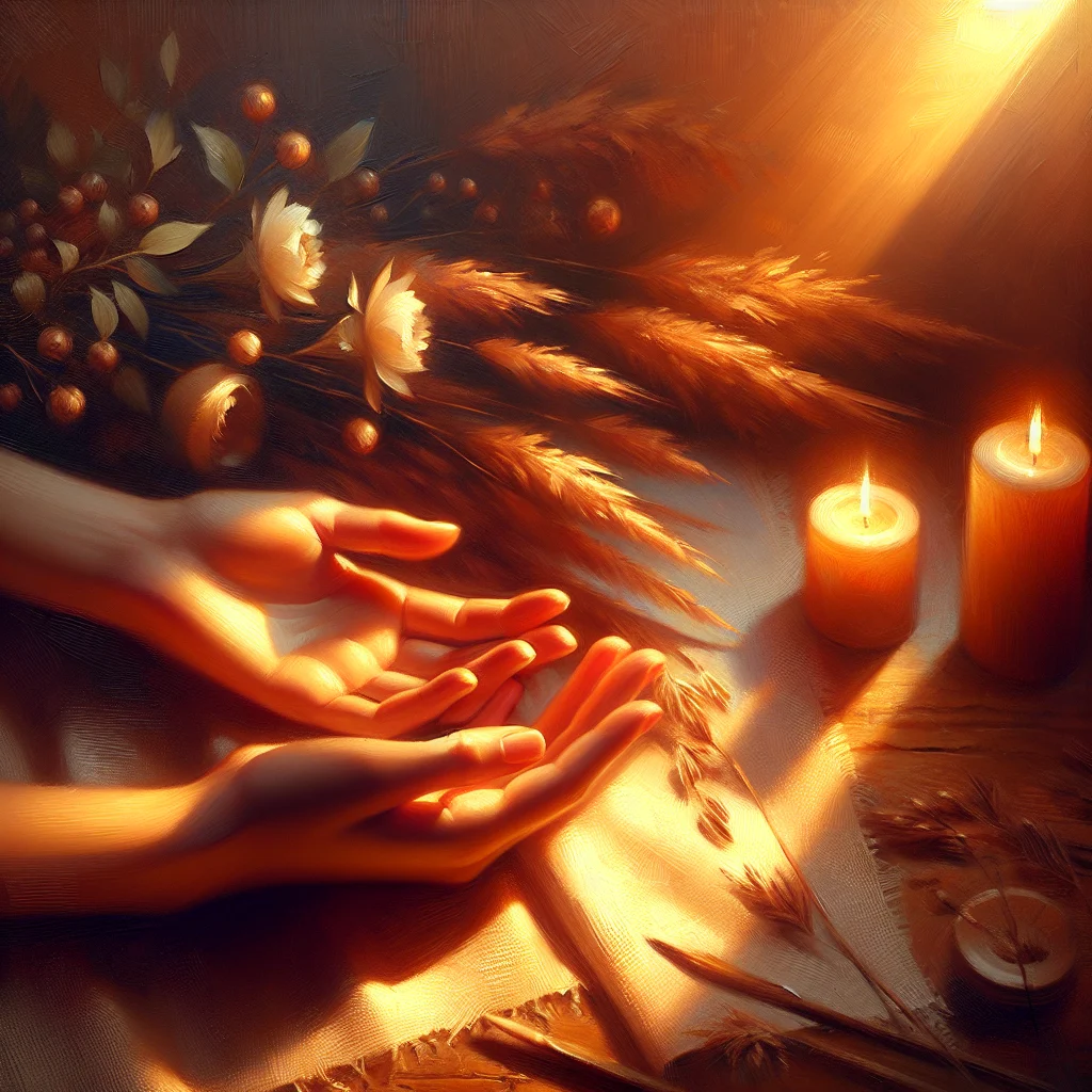 hands-holding-heart-symbol-self-compassion Gentle hands forming a heart shape representing self compassion and gratitude toward oneself