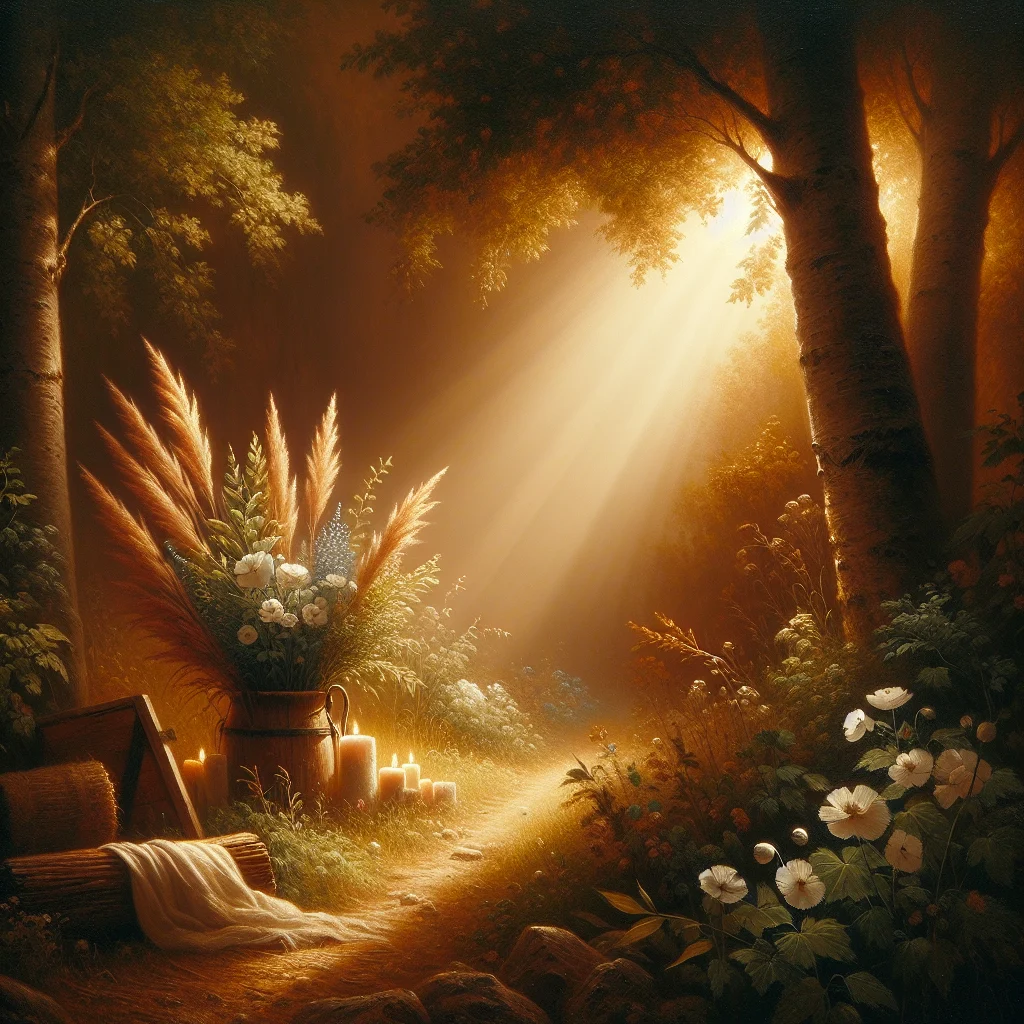 Peaceful path through nature symbolizing the emotional healing journey and personal growth