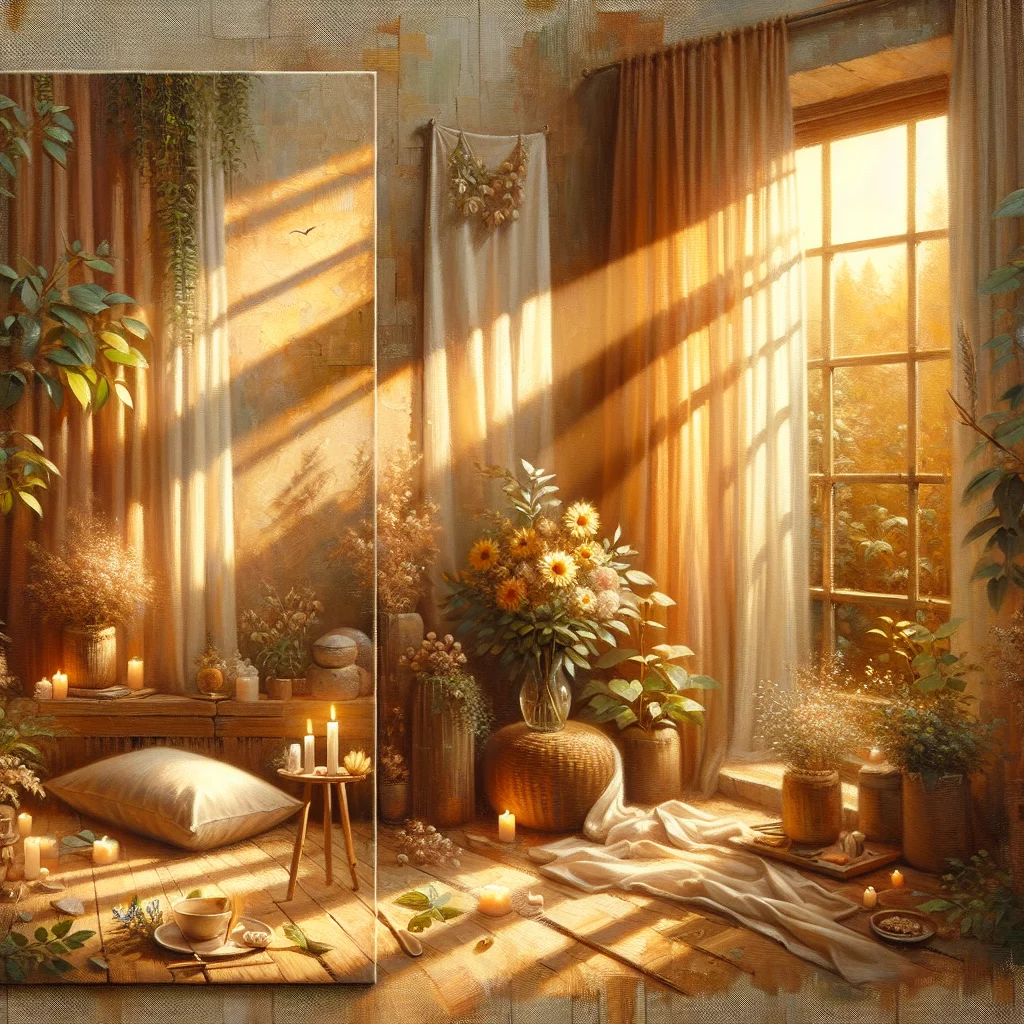 mindfulness-journal-depression-self-compassion Open mindfulness journal with pen showing self-compassion exercises for managing depression