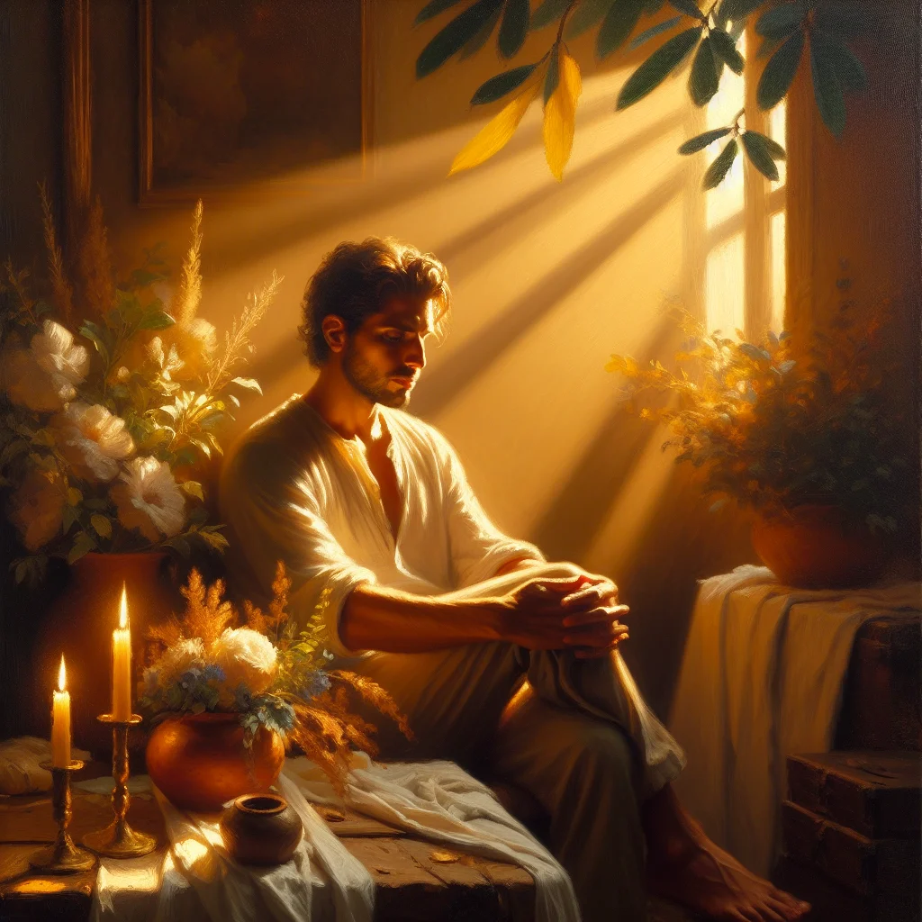 Person sitting quietly experiencing common anxiety symptoms while contemplating if they have an anxiety disorder