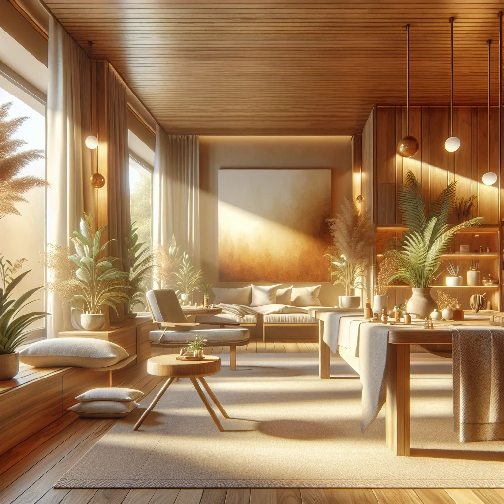 Modern core wellness clinic consultation room with natural lighting and comfortable seating for patient-centered care