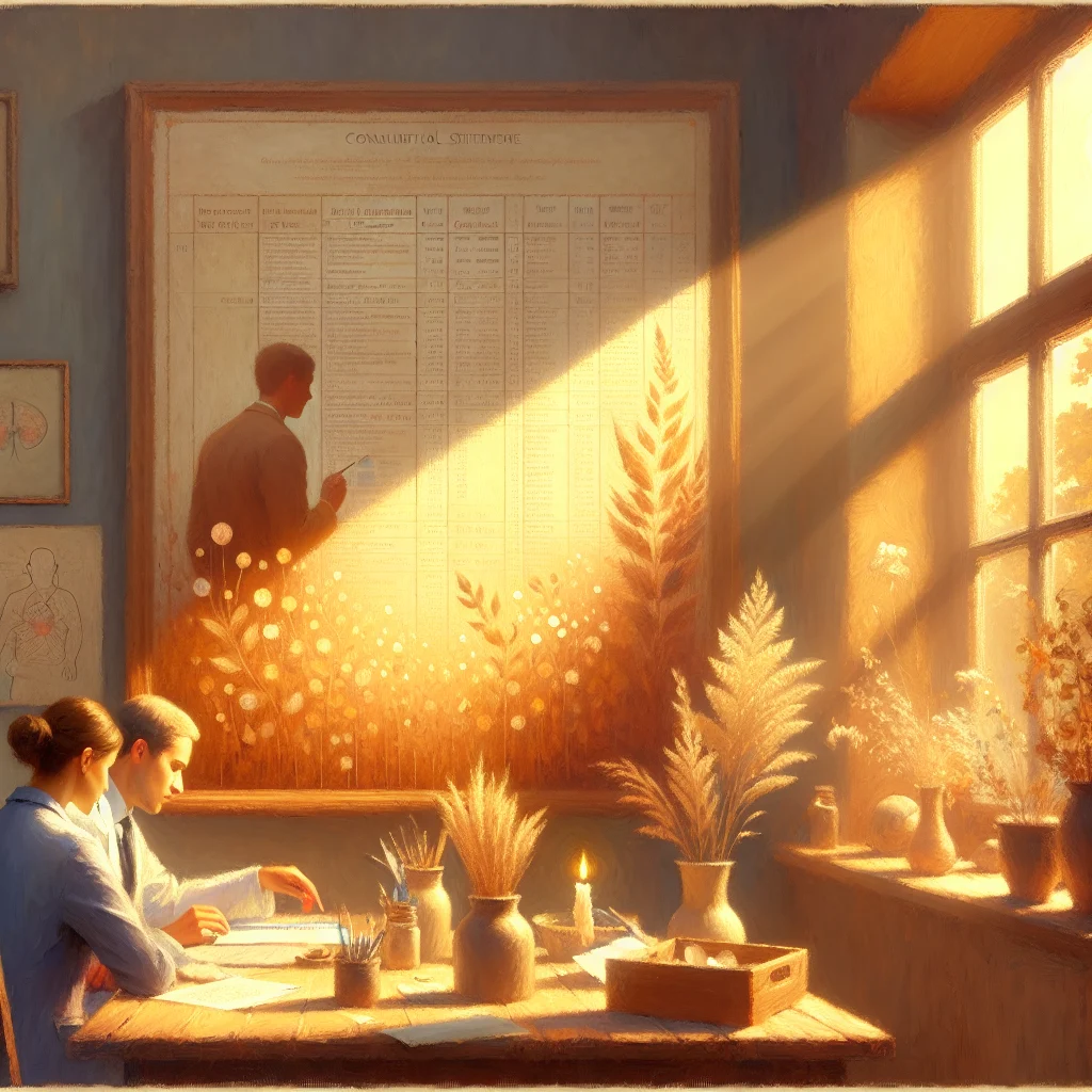 Mental health professional conducting clinical assessment for burnout symptoms and DSM-5 related conditions