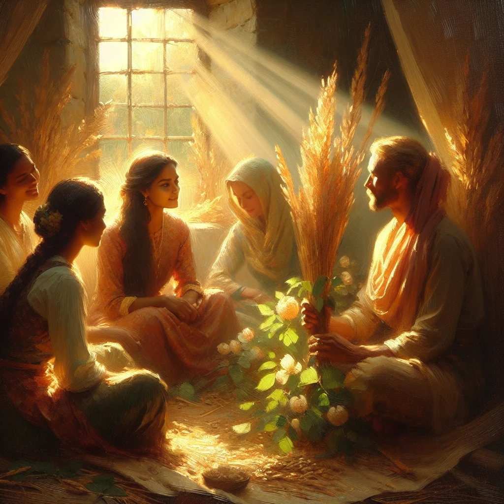 Group of diverse people connecting and building stress resilience through positive social interactions and support