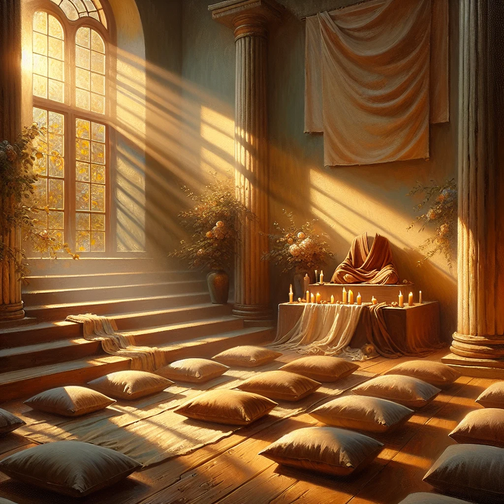 meditation-retreat-daily-schedule peaceful meditation retreat daily schedule showing morning meditation sessions and mindfulness activities