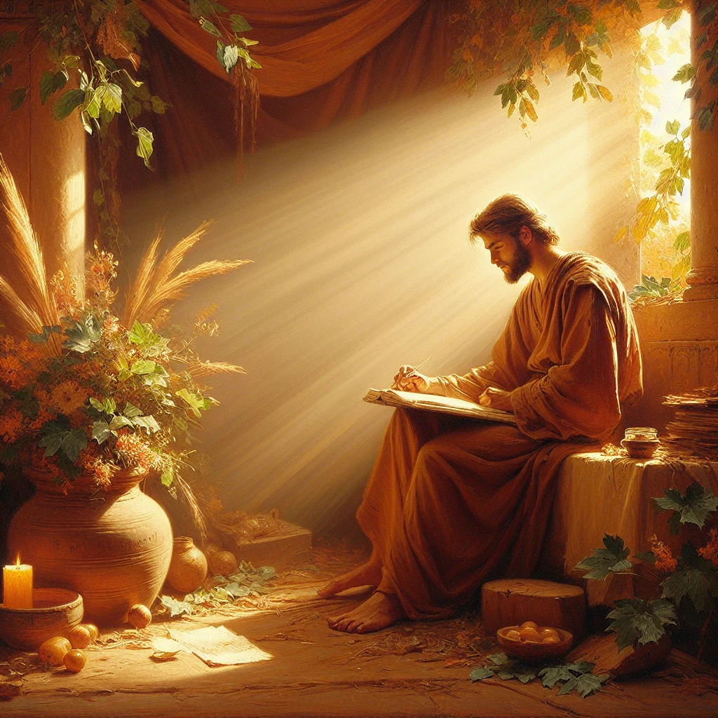 person-practicing-emotional-awareness Peaceful individual engaged in self-reflection and emotional awareness practice in a calm environment