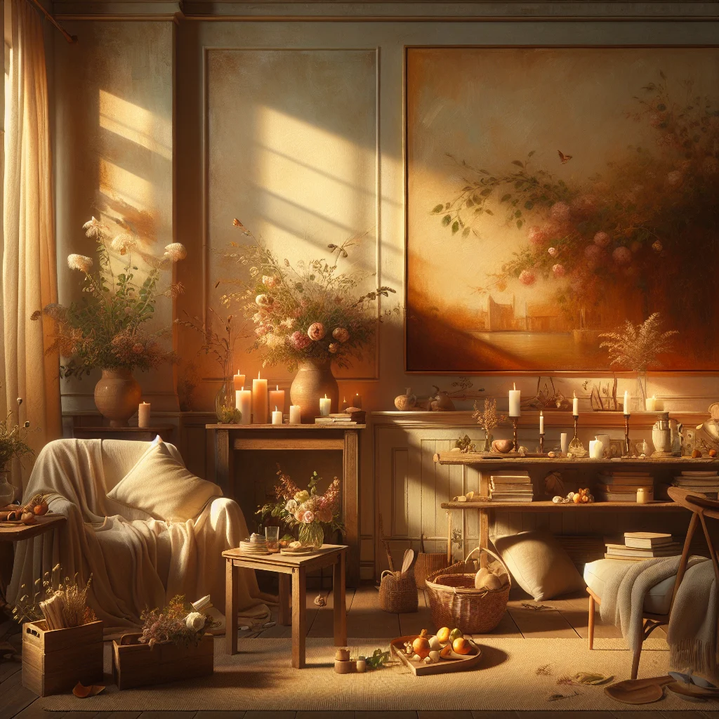 Cozy minimalist living space representing what slow living means through intentional simplicity and comfort