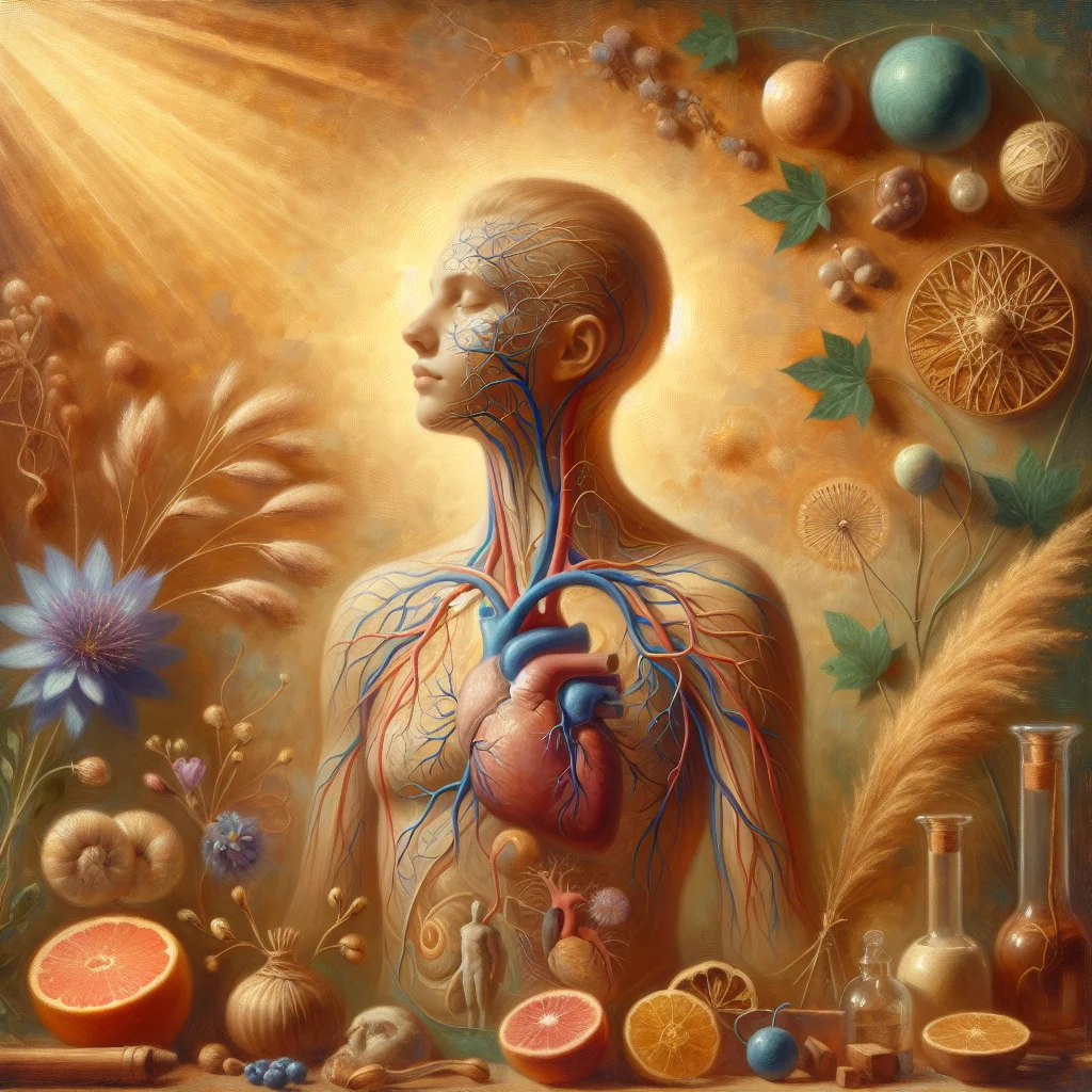 Detailed illustration showing how the parasympathetic nervous system works with vagus nerve pathways throughout the body