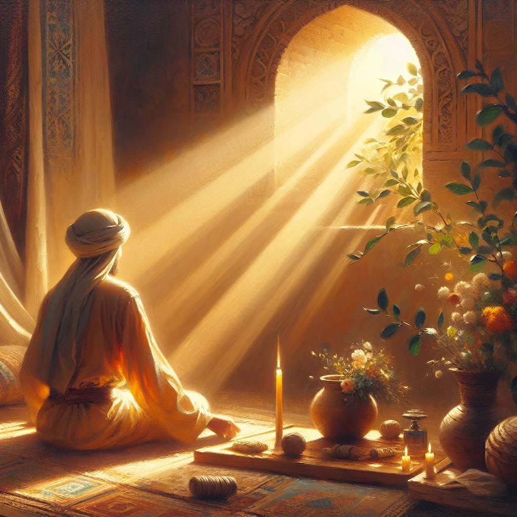 person-doing-gentle-yoga-to-reduce-stress-hormones Person practicing gentle yoga poses outdoors as part of daily habits to lower cortisol levels