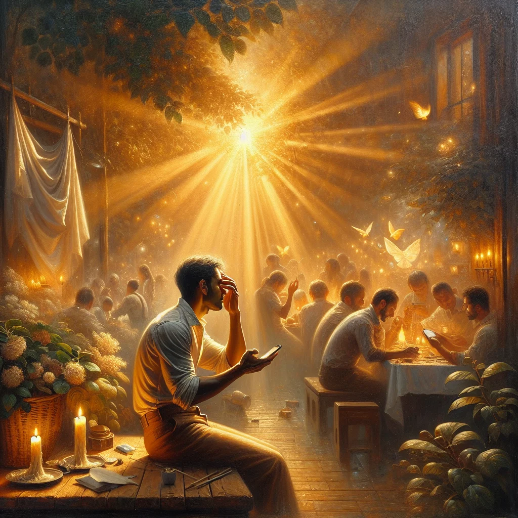 Person holding their head showing signs of overstimulation and sensory overload in modern environment