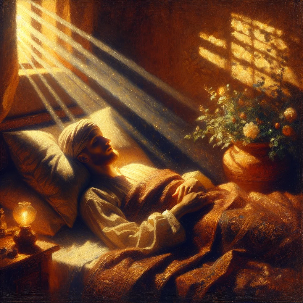 Person lying awake in bed at night unable to sleep due to overstimulation