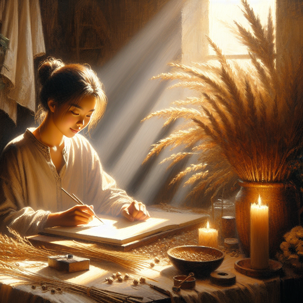 professional-building-self-trust-through-reflection High achiever practicing self-trust exercises through journaling and mindful reflection in calm workspace