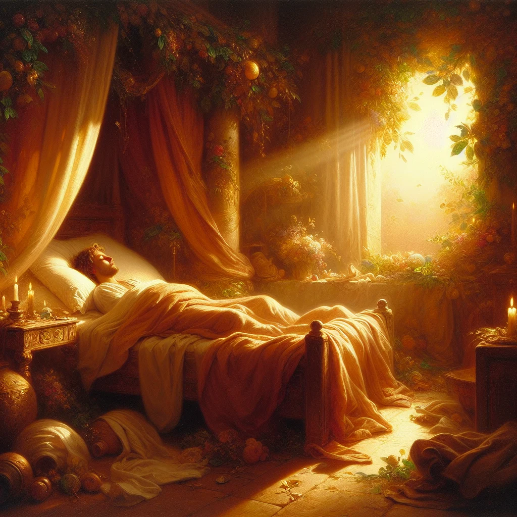 Person sleeping peacefully in bed after practicing progressive relaxation techniques for better sleep