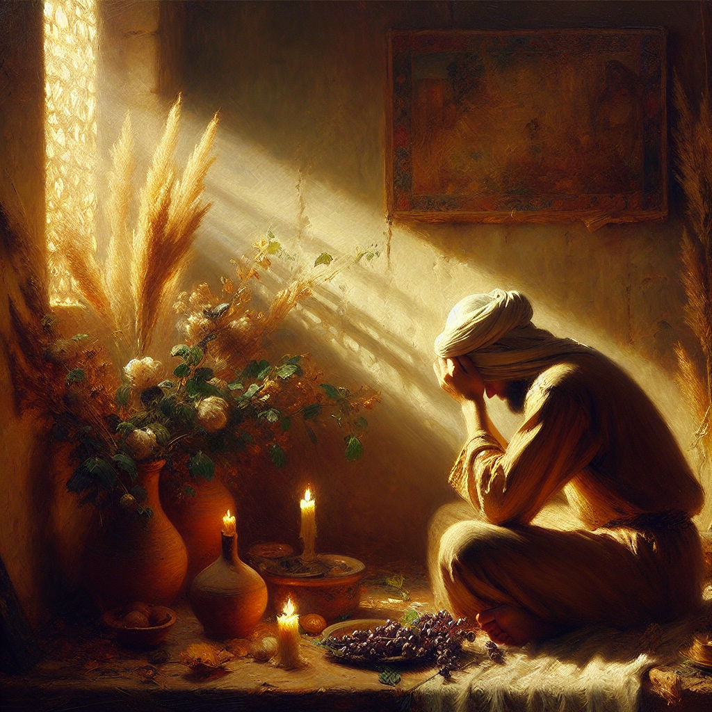 person-experiencing-shame-spiral-moment Person sitting quietly showing signs of emotional distress during a shame spiral moment